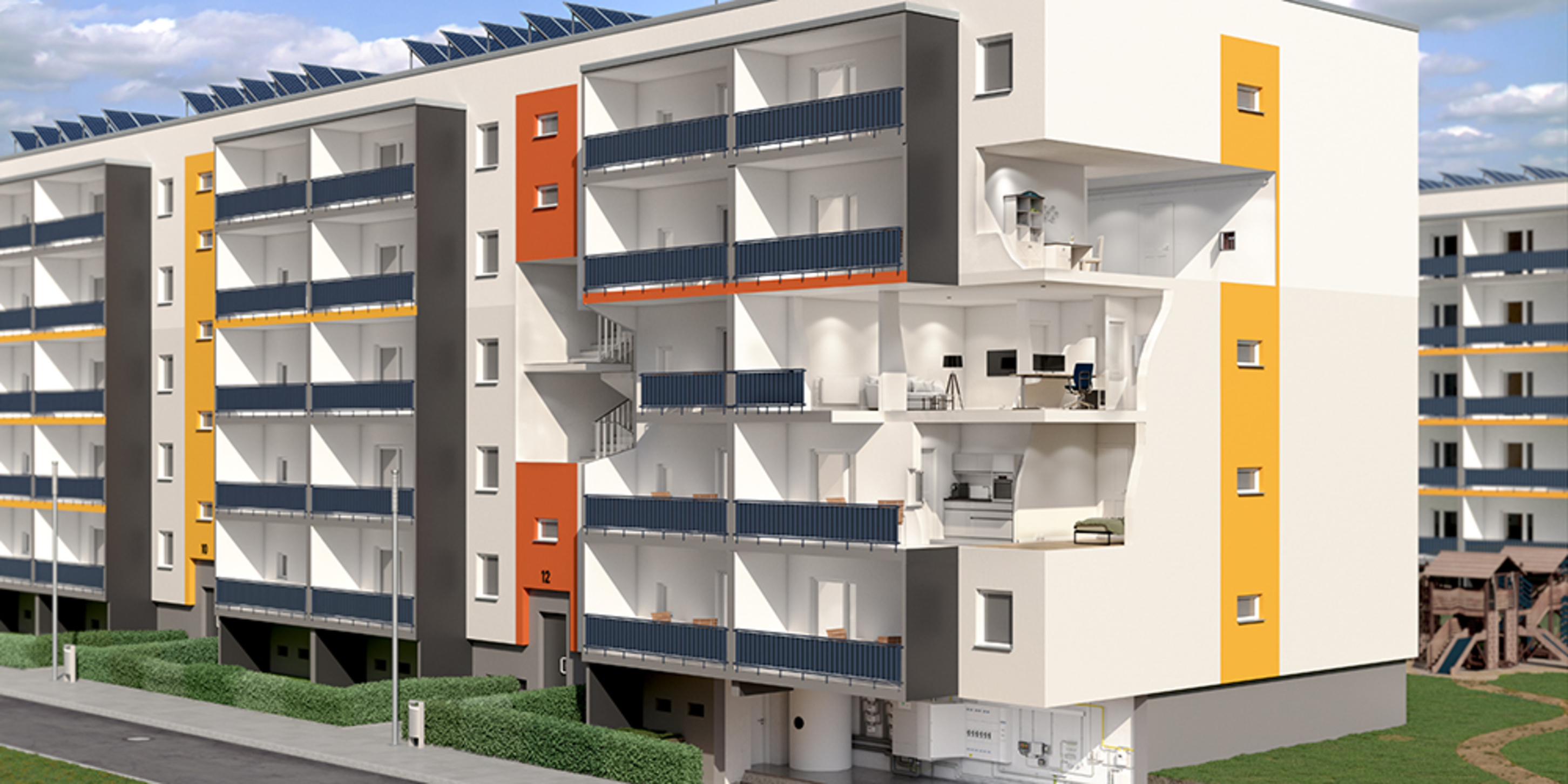 Elektroinstallation im Wohnungsbau bei Kreuz GmbH in Meiningen-Dreissigacker