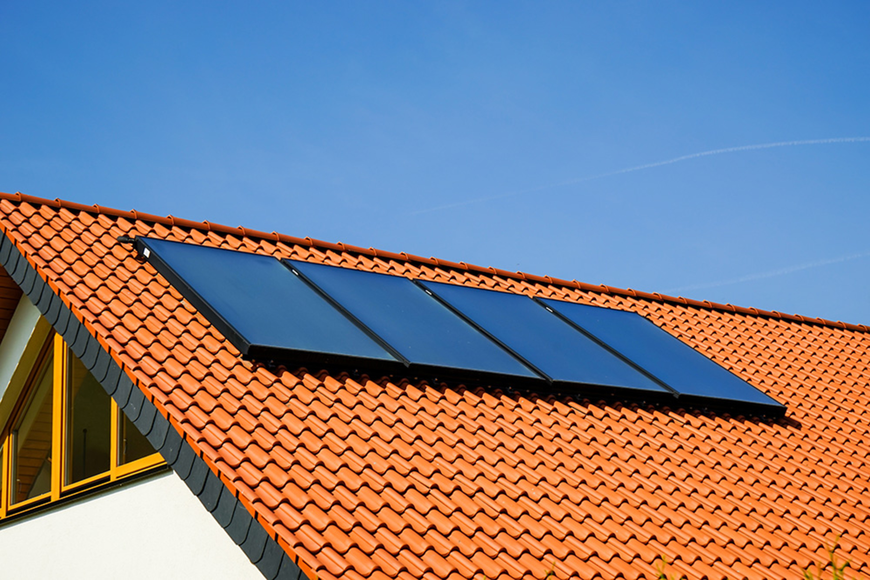 Solarthermie bei Kreuz GmbH in Meiningen-Dreissigacker