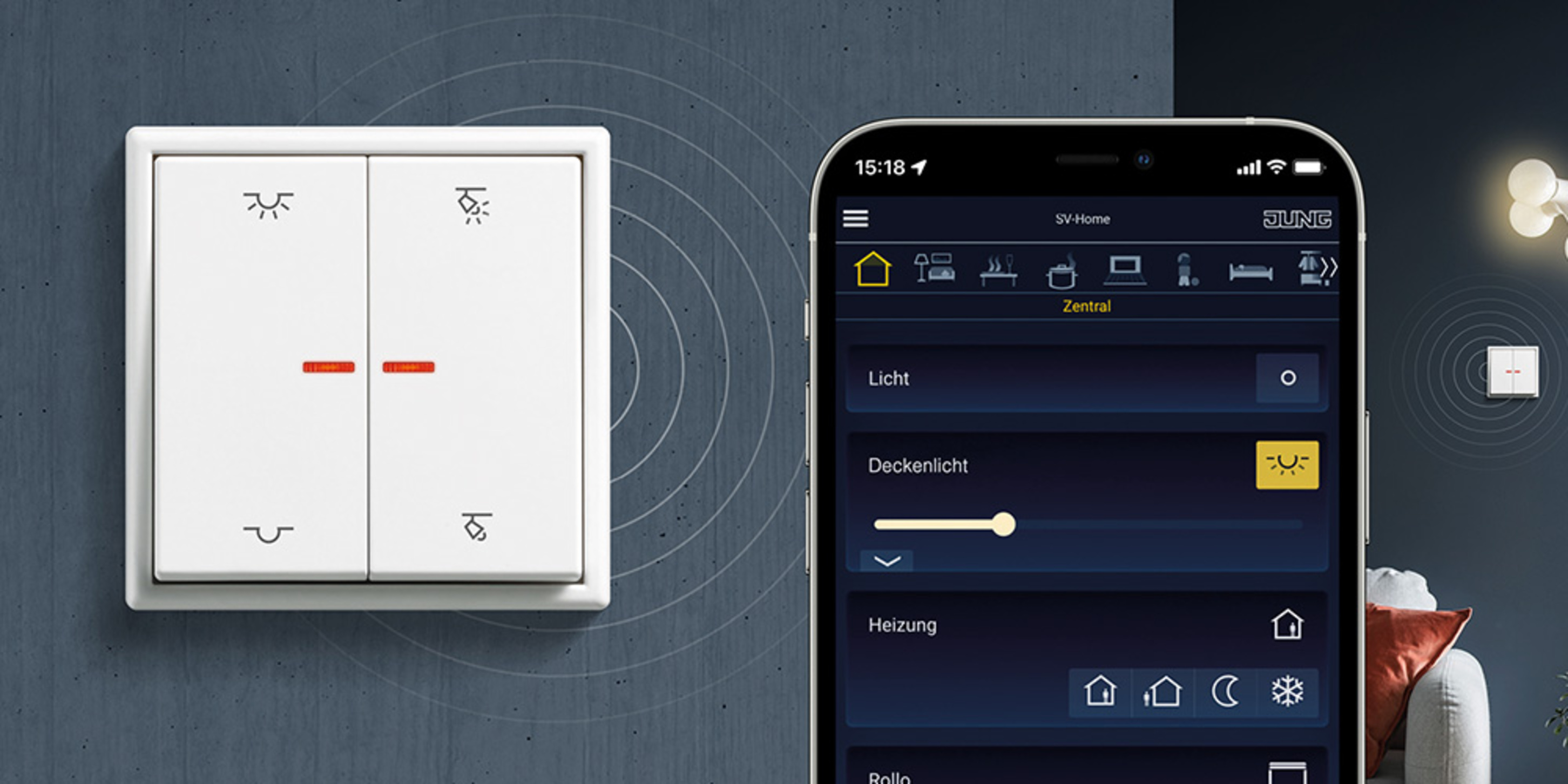 KNX RF Taster bei Kreuz GmbH in Meiningen-Dreissigacker